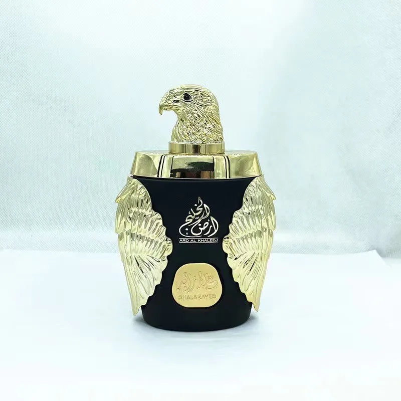 GHALA ZAYED Luxo Árabe Dubai Perfume Set Azul Profundo Unissex Carisma Perfume, Caixa de Presente Cabeça de Águia, de Longa Duração, Best Seller