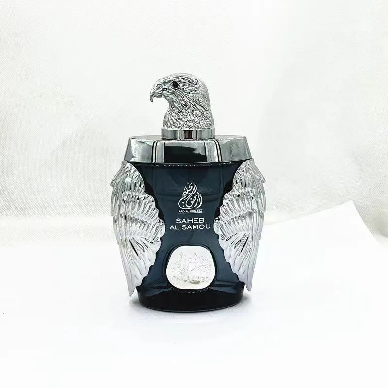 GHALA ZAYED Luxo Árabe Dubai Perfume Set Azul Profundo Unissex Carisma Perfume, Caixa de Presente Cabeça de Águia, de Longa Duração, Best Seller