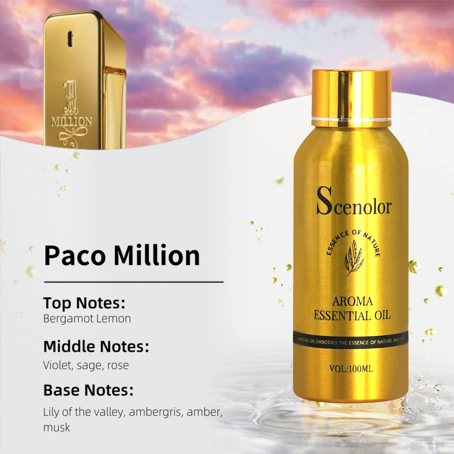 óleo essencial de fragrância de hotel.