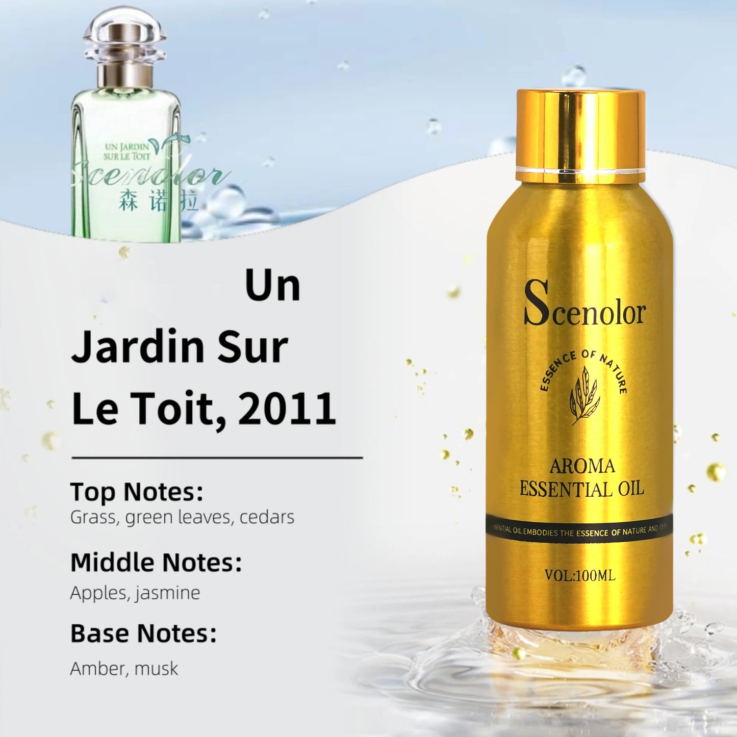 óleo essencial de fragrância de hotel.