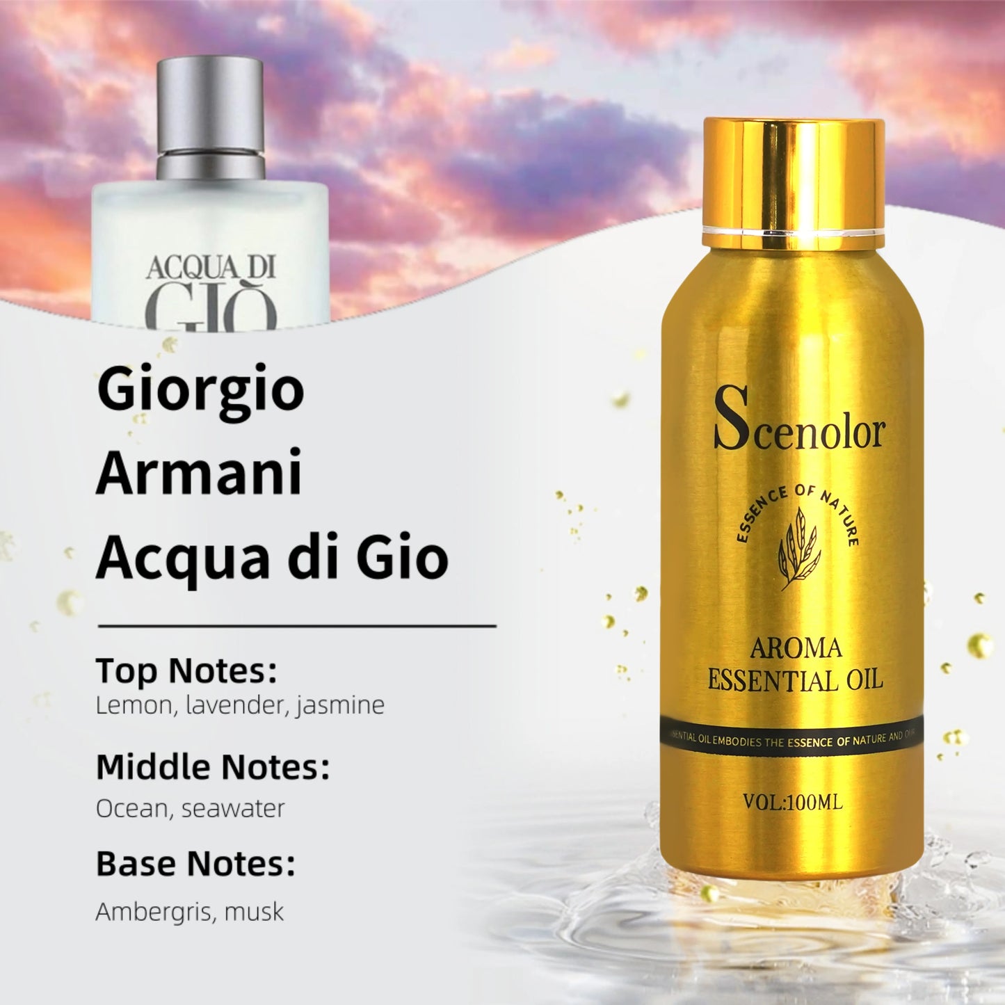 óleo essencial de fragrância de hotel.