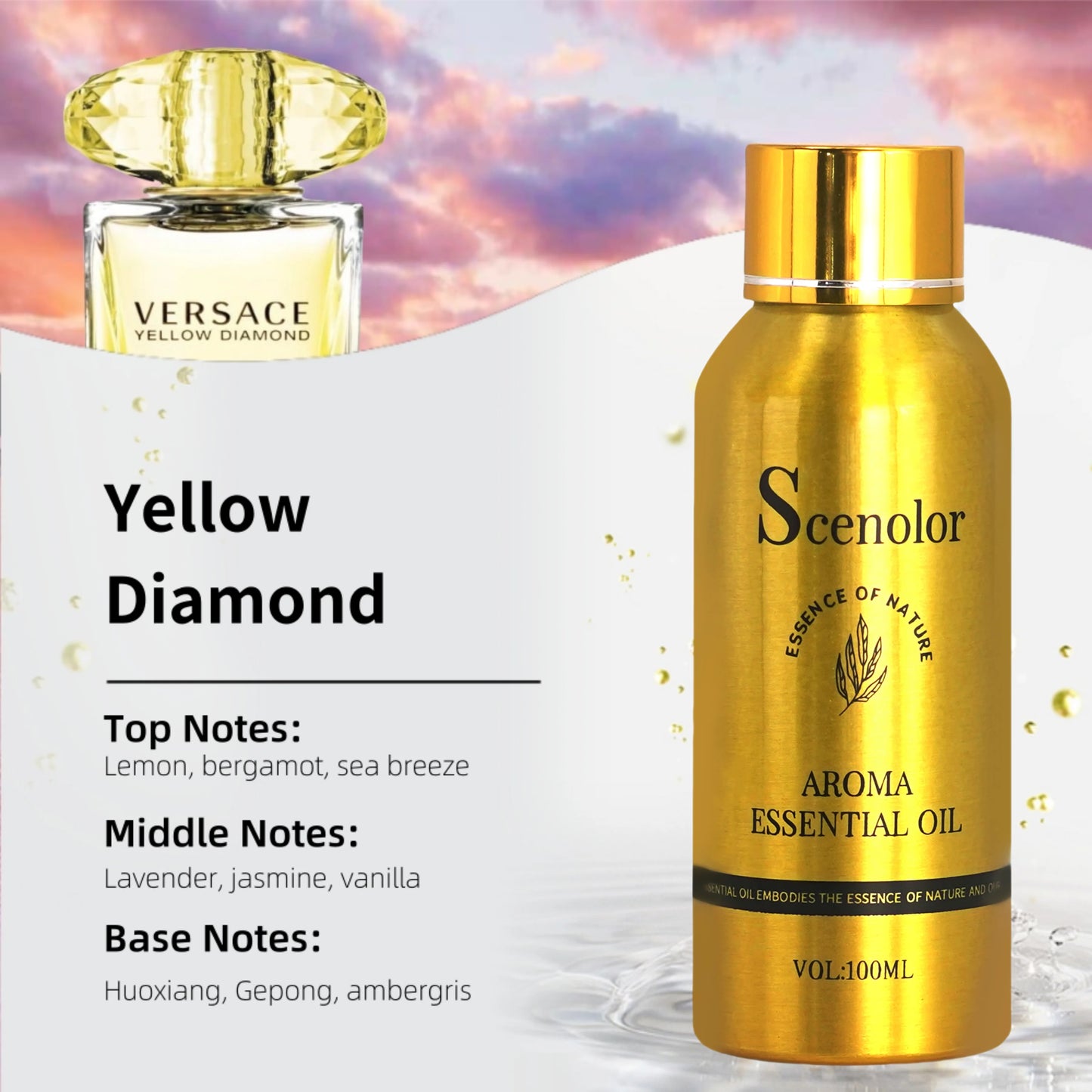 óleo essencial de fragrância de hotel.